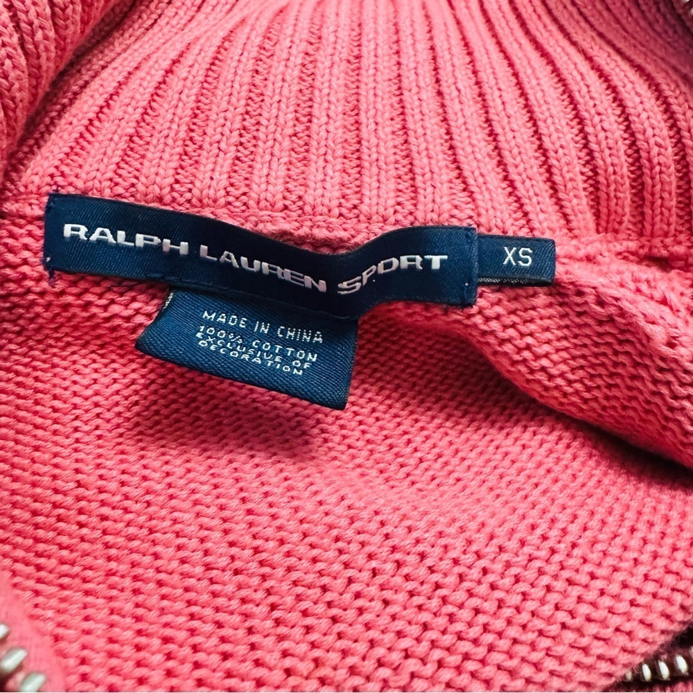 Polo Ralph Lauren Pink Turtleneck Sweater - Picture 6 of 6